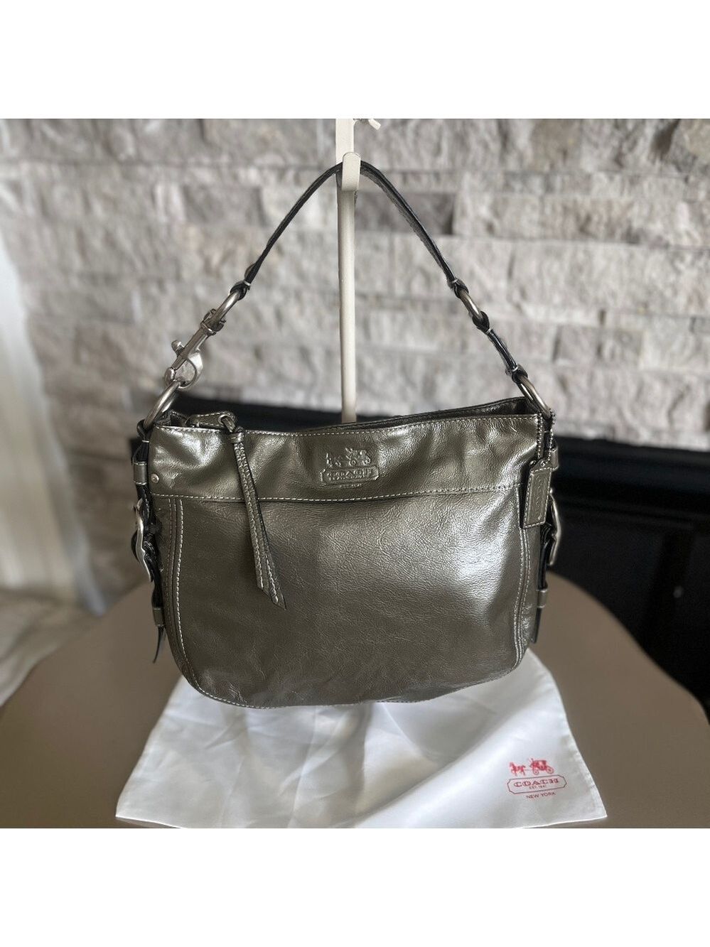 NWOT Coach Zoe Purse Shoulder Bag with Dustbag